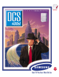 Samsung DCS 400si Specifications