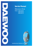 Daewoo KOR-616T Service manual