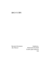 AEG 88131 K-IN User manual