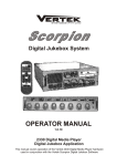 Vertek SCORPION 2330 Specifications