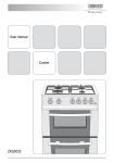 Zanussi ZKG5030 User manual