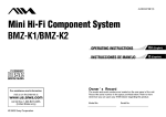 Aiwa BMZ-K2 Operating instructions