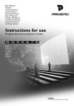Instructions for use