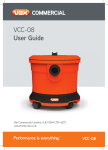 Vax VCC-07 User guide