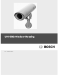 Bosch UHI-SBG-0 Installation manual