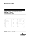 Emerson 200I/48-NT5C05C User manual