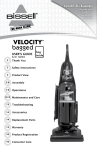 Bissell Velocity Vacuum User`s guide