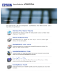 Epson Perfection V500 Office User`s guide