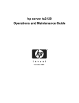 HP Tc2120 - Server - 256 MB RAM Specifications