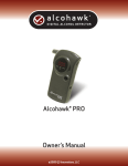 Q3 Innovations AlcoHAWK PRO Owner`s manual