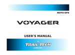 Voyager Trail Tech User`s manual