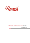 Rosewill R2-RAID User manual