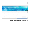 Samsung Samtron 96BDF Specifications