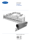 Carrier INDUCTION AIR TERMINALS 36S Installation manual
