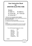 Ariston KT 8104 QO Specifications
