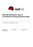 Red Hat ENTERPRISE LINUX 5 - VIRTUALIZATION GUIDE Installation guide