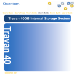Travan 40GB Internal Storage System