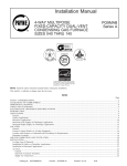 Carrier OG-PG9M-07 Installation manual