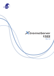 Uniwide Technologies XtremeServer 1322 User`s guide