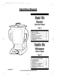 Proctor-Silex 994 Troubleshooting guide