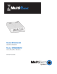 Multitech MT5600ZDX User guide