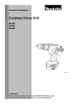 Makita 6319D Instruction manual