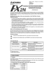 Mitsubishi Electric FR-A5NR Hardware manual
