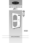 Carrier XPOWER 38VYX110 Installation manual