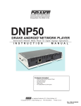 DRAKE DNP50 Instruction manual