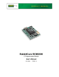 Rabbit RCM2300 User`s manual