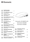 Dometic B2200 Instruction manual