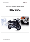 APRILIA RSV MILLE - PART 3 2000 Technical data
