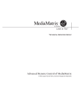 MediaMatrix nControl Specifications