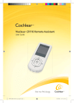 Cochlear Nucleus CR110 User guide