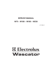 Electrolux EW 1418 1 Service manual
