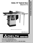 Delta 36-714B Instruction manual