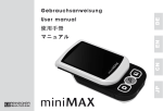 Reinecker MiniMax User manual