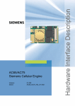 Siemens AC75 Specifications