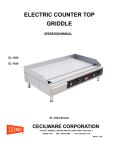 Cecilware EL-1636 Specifications