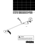 Shindaiwa 81714 Operator`s manual