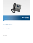 Aastra 6867i User guide