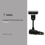 Belkin TuneBase User manual