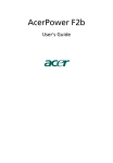 Acer Power F2b User`s guide