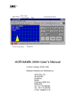 AOR SDU-5000 User`s manual