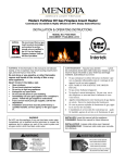 Mendota FV44-M Operating instructions