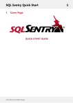 Sentry Sentry 2.0 User guide