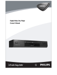 Philips DVD621AT98 Owner`s manual