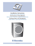 Electrolux 134709300 Use & care guide