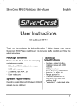 Silvercrest laptop_ Specifications