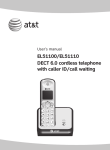 AT&T EL51110 User`s manual